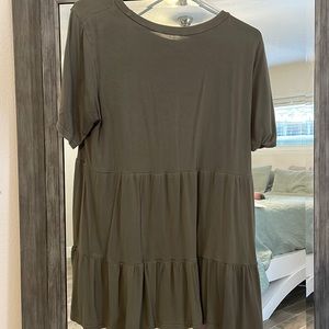 Pink Blush Maternity Babydoll Top